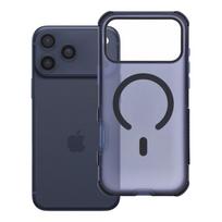 Dėklas, skirtas iPhone 18 Pro Max / 17 Pro Max: Forcell F-Protect BumperX Premium, suderinamas su MagSafe, spalva – jūrinė mėlyna