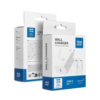 Blue Star telefono įkroviklis, USB-C, QC4.0, PD, 3 A, 35 W, su TFB-TC-25WPD USB-C–USB-C laidu, baltas