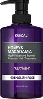 KUNDAL - Honey & Macadamia English Rose Hydro-Intensive Protein Hair Treatment (Treatment) - 500 ml
