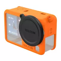 Telesin Silicone Protective Case for DJI Osmo Action 6 Orange
