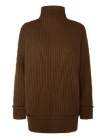 Topshop - Tsrosa Ls High Neck Jumper Knt - Golfas - Ruda