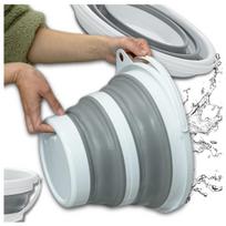 Sulankstomas 10 l PVC kibiras, kompaktiškas DH87