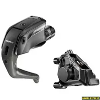 Diskiniai stabdžiai SRAM Force E1 Aero, Stealth-A-Majig Connected, Front Caliper, brake lever, Flat Mount 20mm Offset, 1100mm hose (Rotor sold separately)