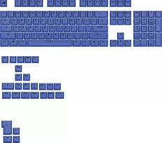 Glorious GPBT Basics Keycaps (GLO-KB-ACC-KC-GPBT-BA-MBLU-US)