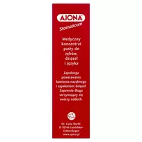 AJONA_Medicininis koncentratas, skirtas kasdieninei dantenų, dantų ir liežuvio priežiūrai, 25 ml