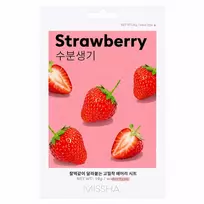 MISSHA - Airy Fit Sheet Mask Strawberry, 1 sheet