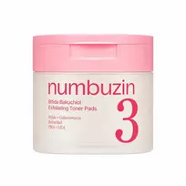Numbuzin - No.3 Bifida Bakuchiol Exfoliating Toner Pads, 190ml (70 pads)