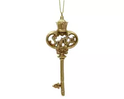 Eglutės žaisliukas Decoris Key, aukso, polirezinas