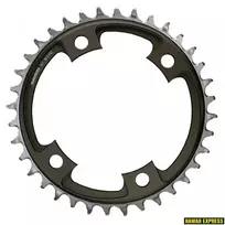 Priekinė žvaigždė SRAM ROAD 36T 107BCD X-SYNC BLAST BLACK