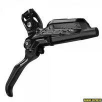 Stabdžių dalis SRAM LEVER ASSEMBLY - ALUMINUM LEVER (ASSEMBLED, NO HOSE, INCLUDES BARB & OLIVE) VERSION 2 BLACK -CODE RSC