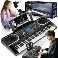 „V-TONE MK700“ – nešiojamas mokomasis elektroninis klavišinis instrumentas