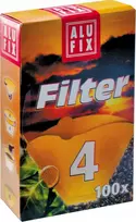 „Alufix“ kavos filtrai, dydis Nr. 4, 100 vnt.