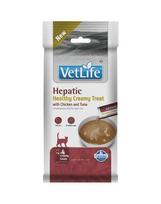 FARMINA Vet Life Cat Hepatic Creamy 60 g su vištiena ir tunu, kreminė užkanda katėms, palaikanti kepenų funkciją