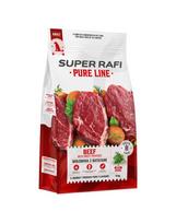 SUPER RAFI Pure Line Jautiena su batatais 9 kg sausa maisto šunims