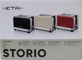 SALE OUT. ETA ETA916690040 STORIO Toaster, Power 930 W, 2 slots, Stainless steel, Beige | Storio Toaster | ETA916690040 | Power 930 W | Housing material Stainless steel | Beige | DAMAGED PACKAGING, DEMO ETA916690040SO | 2000001420133