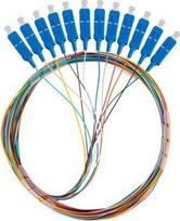 Lanberg Pigtail SM SC/UPC Semi Tight 9/125 G657A1 12X2M multicolour