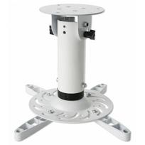 Lubinis laikiklis Techly projektoriams 20 cm, 15 kg, baltas
