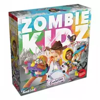 Zombie Kidz Evolution kooperatyvinis legacy stalo žaidimas vaikams ir šeimai