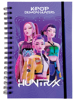 K-POP DEMON HUNTERS užrašų knygutė, 364-02910