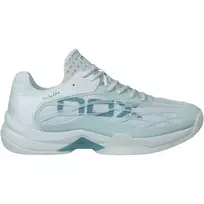 NOX moteriški padelio bateliai AT10 Lux Morning Mist/Turquoise