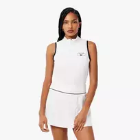 LACOSTE Heritage moteriški polo marškinėliai