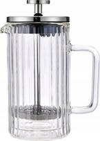Kavinukas French Press Klausberg KB-7758, 1 l, skaidri sp./sidabro sp.