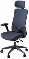 Darbo kėdė Desktronic SitOne, 62 x 69 x 118 - 127 cm, mėlyna sp.