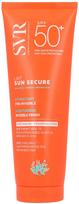 Pienelis įdegio priežiūrai kūnui/veidui SVR Sun Secure Invisible Finish Unscented SPF50+, 250 ml