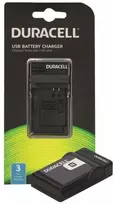 Duracell skaitmeninio fotoaparato akumuliatoriaus įkroviklis, USB, vidinis akumuliatoriaus įkroviklis, „Sony NP-BN1“, juodas, 5 V, 5 V