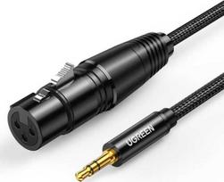 Ugreen UGREEN AV182 kabelis XLR lizdas - 3,5 mm kištukas - 2 m (juodas)