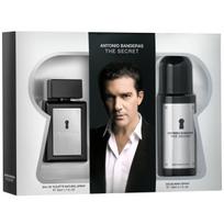 Set Antonio Banderas: The Secret Eau De Toilette For Men, 50 ml + The Secret Anti-Perspirant Deodorant Spray For Men, 150 ml