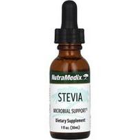 NutraMedix, Stevija, mikrobų palaikymas, 1 fl oz (30 ml)