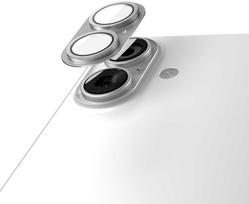 Etteri pilna kameros objektyvo apsauga, skirta iPhone 17, sidabrinė