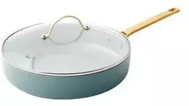 Green Pan GreenPan Padova Reserve keptuvė wok 28 cm dangaus mėlyna