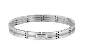 Hugo Boss Stilinga plieninė apyrankė vyrams Brooks 1580803