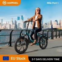 Sulankstomas elektrinis dviratis HillMiles MilePort, 250W variklis, 36V 13Ah, 25km/h, 20"x3.0" plačios padangos, priekinė pakaba, 7 pavaros, 100km nuotolis