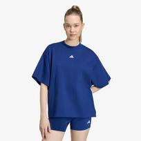 adidas 3 Stripes Studio Boyfriend Tee Dark Blue - Dydis M (KY3136 Marškinėliai)