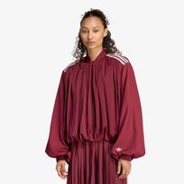 adidas Satin Pleated Track Top Shadow Red - Dydis XL (LG4080 Džemperiai)