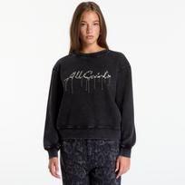 AllSaints Chains Pippa Sweat Washed Black - Dydis XS (W040JF WASHED BLACK Džemperiai)