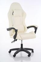 Ergonomiška biuro ir kompiuterio kėdė smėlio spalvos