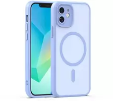 TFO Mag Matt dėklas iPhone 12 6,1' šviesiai mėlynas apsauga kamerai