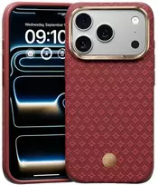 Benks ArmorGrid Edge X9 Air Navigator Kevlar dėklas (C.K.FL.AP.RD.X070) iPhone 18 Pro Max/17 Pro Max ryškiai raudonos spalvos