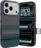 Benks Dėklas Magnetic Armor Pro Aurora Kevlar 600D (C.K.FL.AP.SR.A073) iPhone 18 Pro Max/17 Pro Max (kamera valdymo mygtukas)