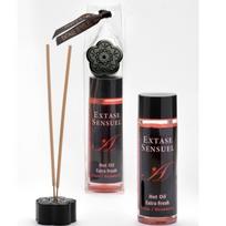 EXTASE SENSUAL - Masažo aliejus su braškių efektu 100ml