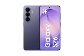 SAMSUNG Galaxy S26 5G phone, 256/12GB, Cobalt Violet (SM-S942BZVGEUB)