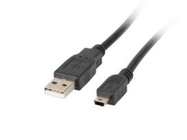 LANBERG USB 2.0 mini-A to mini-B 5-pin cable, 1.8m, black