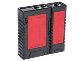 NETWORK CABLE (LAN) TESTER FOR 8P8C (RJ45), 6P6C (RJ12), 6P2C (RJ11), 4P4C (RJ10)
