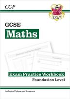 GCSE Maths Exam Practice Workbook: Foundation - includes Video Solutions and Answers