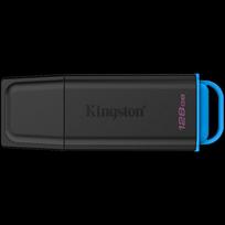 KINGSTON 128GB Portable USB 3.2 Gen 1 DataTraveler Exodia Black/Blue