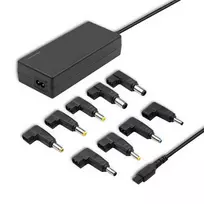 Qoltec Universal 90W laptop power adapter | Automatic | MultiPlug | 9 plugs | +power cable